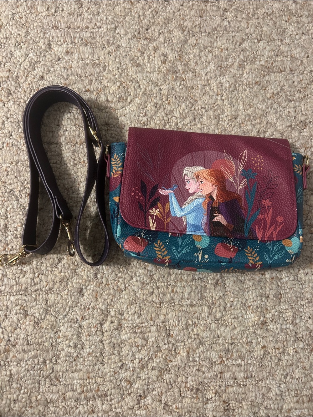 Disney Crossbody Bag - Frozen 2 - Anna And Elsa